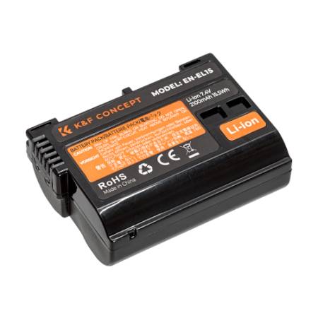 K&F Concept KF28.0012V3 - zamiennik akumulatora Nikon EN-EL15, 2100mAh, 15.5Wh, 7.4V_3